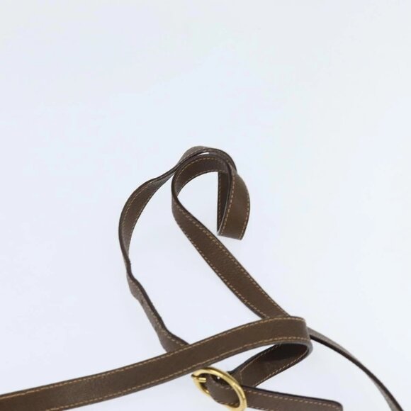 GUCCI GG Supreme Web Sherry Line Bag PVC Beige Gold 89 02 018 Auth yk19730 - Picture 7 of 16